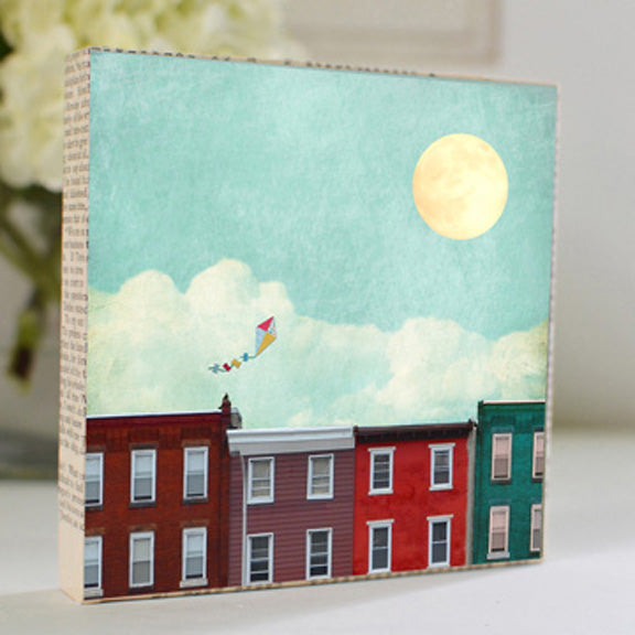 Daytime Flight 5x5 Art Block