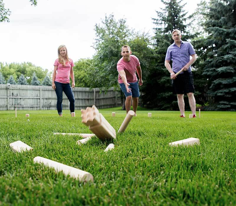 Kubb Yard Game Premium Set