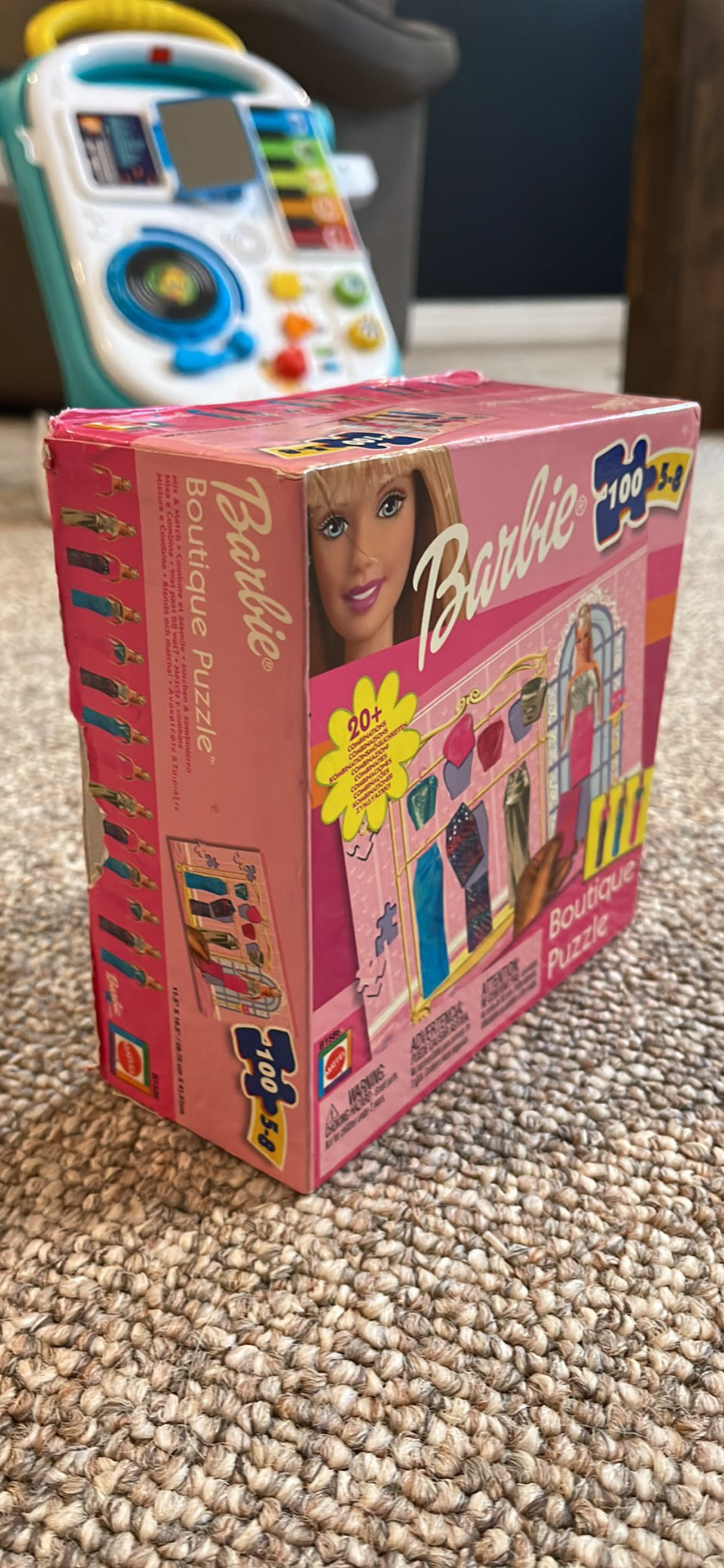 Barbie Puzzle 3 combinations, 100 piece